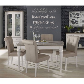 Stenska nalepka - Blagoslovljena hrana, družina, ljubezen